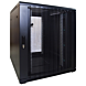 12U mini server rack med perforeret dør 800x1200x720mm (BxDxH)
