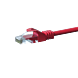 UTP CAT5e patchkabel 2m rød - 100% kobber
