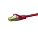 Cat7 S/FTP (PIMF) patchkabel 2m rød