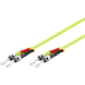 Fiberoptisk kabel ST-ST OM5 (laseroptimeret) 7,5m