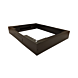 Base til 19 tommer serverskabe 600x600x150 mm (BxDxH)