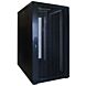 22U serverskab med perforeret låge 600x800x1200mm (BxDxH)