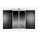 Datacenter skydedøre, halvautomatisk drift 48 timer