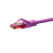 UTP CAT6 patchkabel 2m pink - 100% kobber