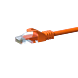 UTP CAT5e patchkabel 0,50m orange - 100% kobber