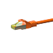 Cat7 S/FTP (PIMF) patchkabel 3m orange