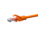 CAT5e UTP patch kabel 7,50m orange - CCA