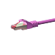 CAT6 S/FTP (PIMF) patchkabel 0,25 m pink