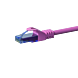 UTP CAT6a patchkabel 7,50m pink - 100% kobber