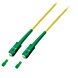 OS2 simplex fiberoptisk kabel SC/APC-SC/APC 15m