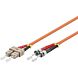 Fiberoptisk kabel SC-ST OM2 7m