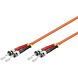 Fiberoptisk kabel ST-ST OM2 0,50m