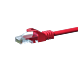 CAT5e UTP patch kabel 2m rød - CCA