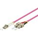 Fiberoptisk kabel LC-SC OM4 3m