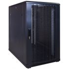 18U serverskab med perforeret låge 600x1000x1000mm (BxDxH)