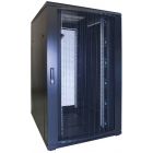 27U serverskab med perforeret låge 800x1000x1400mm (BxDxH)