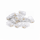 DANICOM UTP CAT6 RJ45 Connector - til fleksibel kerne - 10 stk