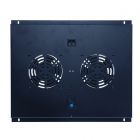 Ventilatorpakke med 2 blæsere og termostat velegnet til 600 mm dybe serverskabe