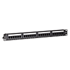 CAT6 UTP patch panel - 24 porte
