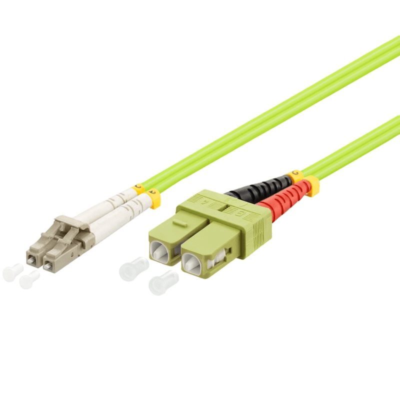 Fiberoptisk kabel LC-SC OM5 (laseroptimeret) 20m