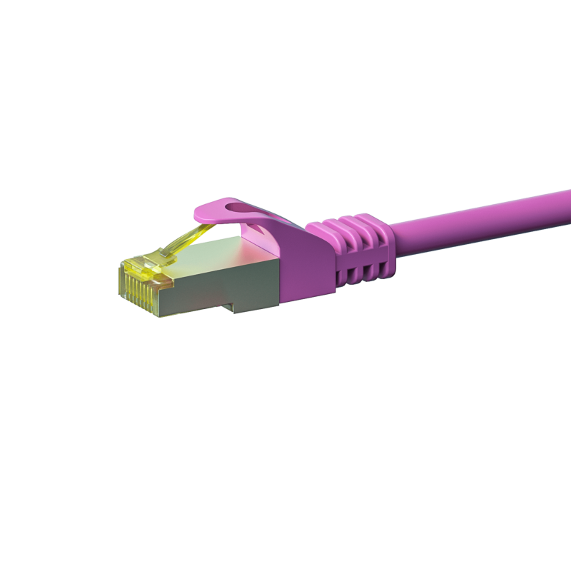 Cat7 S/FTP (PIMF) patchkabel 5m pink