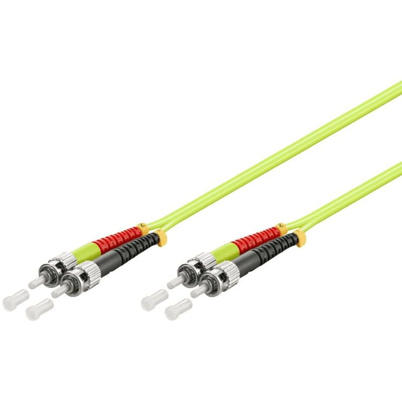 Fiberoptisk kabel ST-ST OM5 (laseroptimeret) 7,5m
