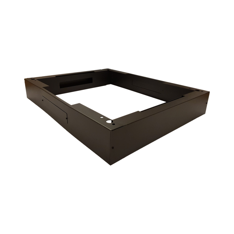 Base til 19 tommer serverskabe 600x600x150 mm (BxDxH)