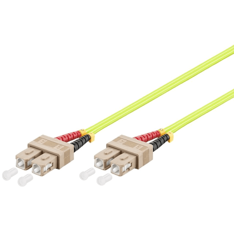Fiberoptisk kabel SC-SC OM5 (laseroptimeret) 10m