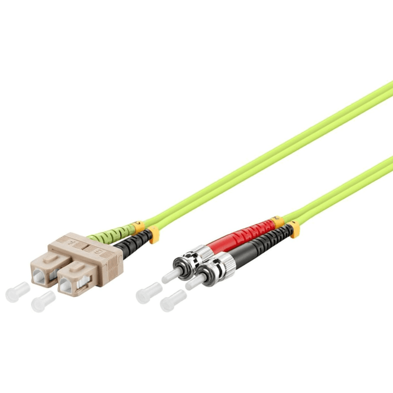 Fiberoptisk kabel SC-ST OM5 (laseroptimeret) 10m