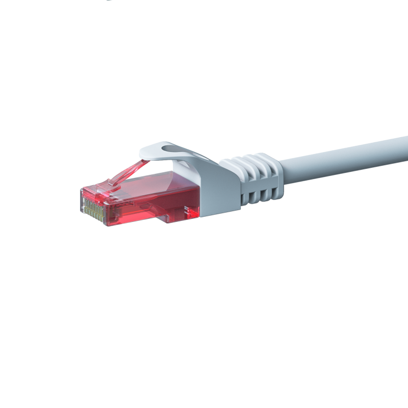 UTP CAT6 patchkabel 1,50m hvid - 100% kobber