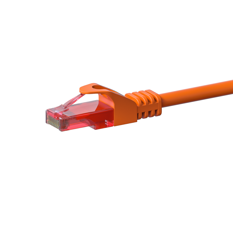 UTP CAT6 patchkabel 30m orange - 100% kobber