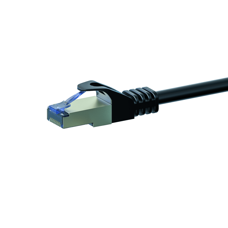 CAT6a S/FTP (PIMF) patchkabel 3m sort