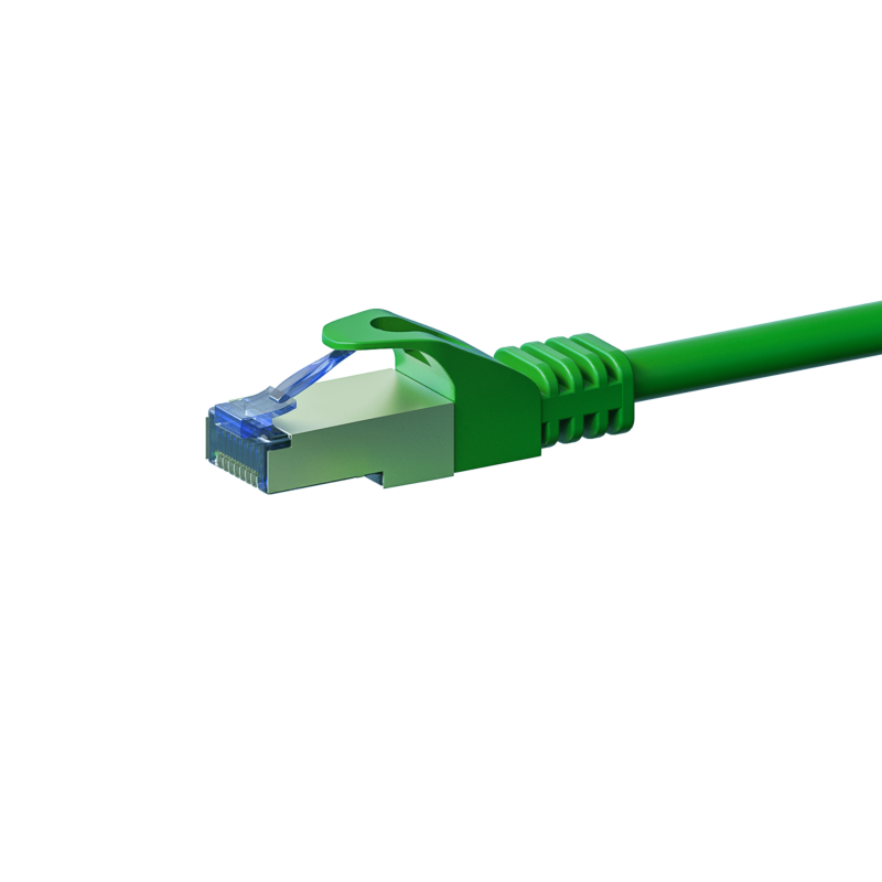 CAT6a S/FTP (PIMF) patchkabel 30m grøn
