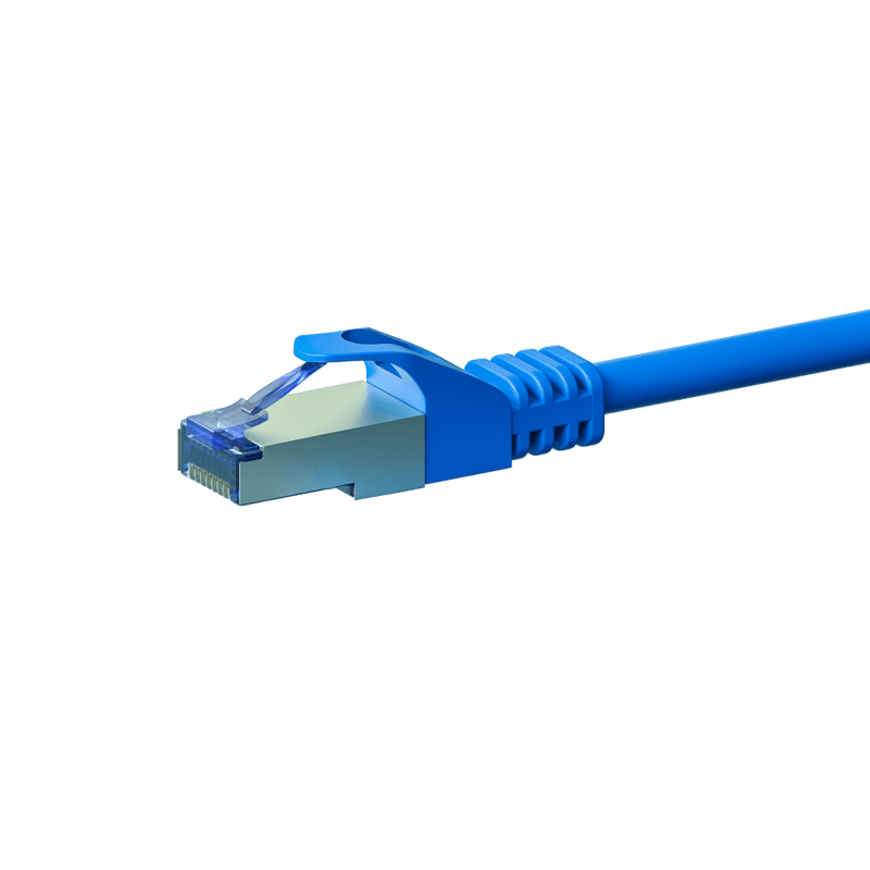 CAT6a S/FTP (PIMF) patchkabel 1,50 m blå