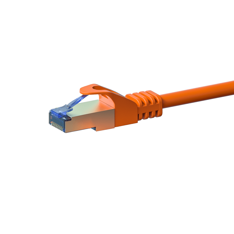 CAT6a S/FTP (PIMF) patchkabel 1,50 m orange