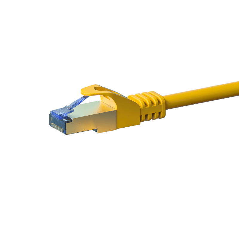 CAT6a S/FTP (PIMF) patchkabel 50m gul
