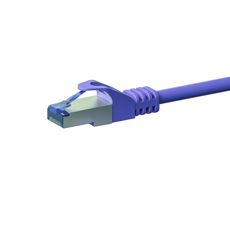 CAT6a S/FTP (PIMF) patchkabel 3m lilla