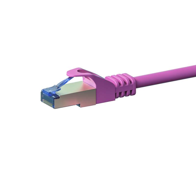 CAT6a S/FTP (PIMF) patchkabel 50m pink