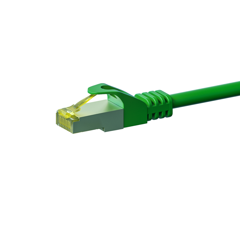 Cat7 S/FTP (PIMF) patchkabel 1,50 m grøn