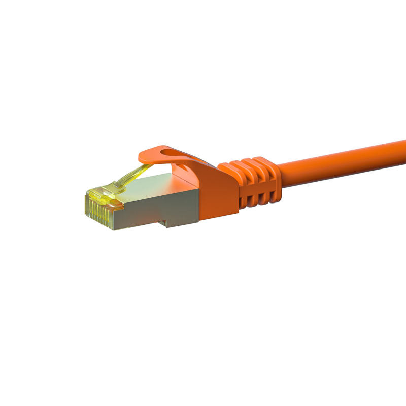 Cat7 S/FTP (PIMF) patchkabel 3m orange