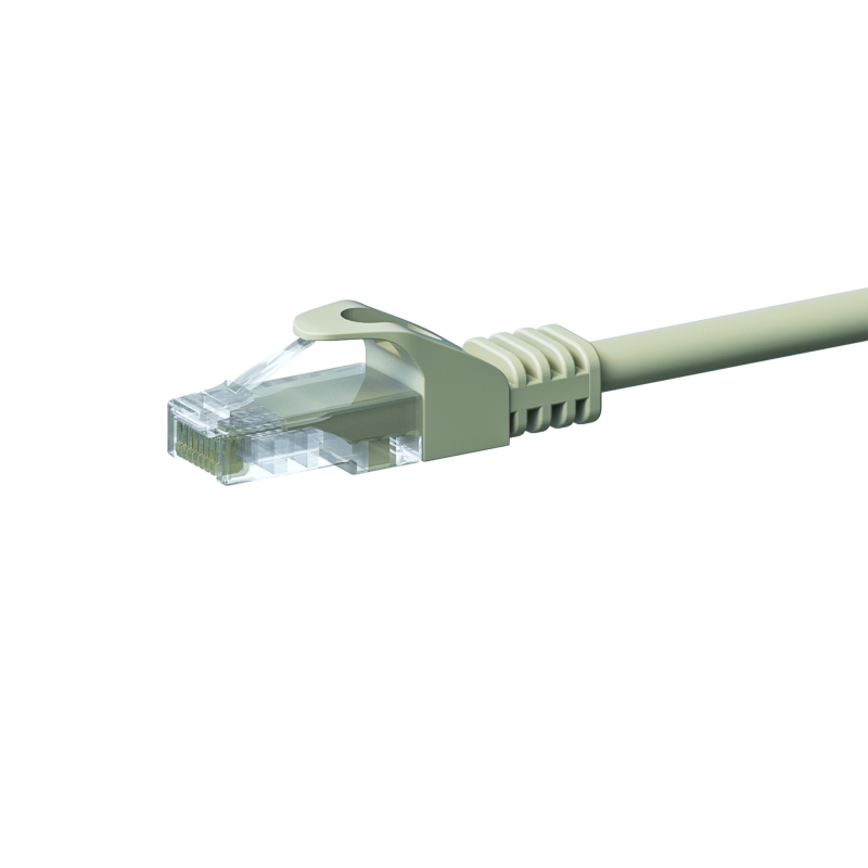 CAT5e UTP patch kabel 3m grå - CCA