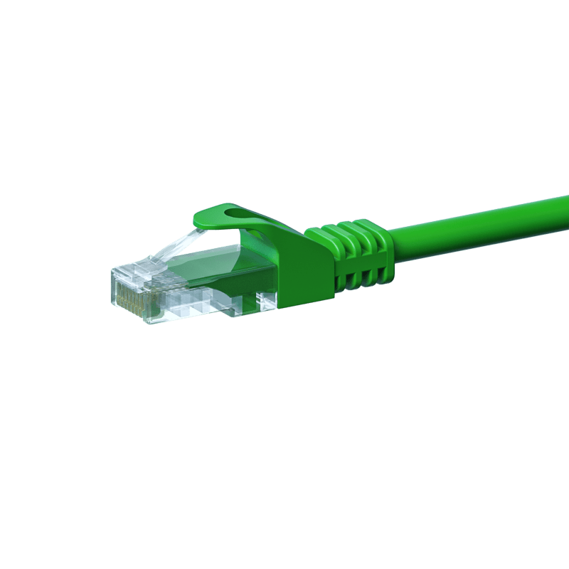 CAT5e UTP patch kabel 1,50m grøn - CCA