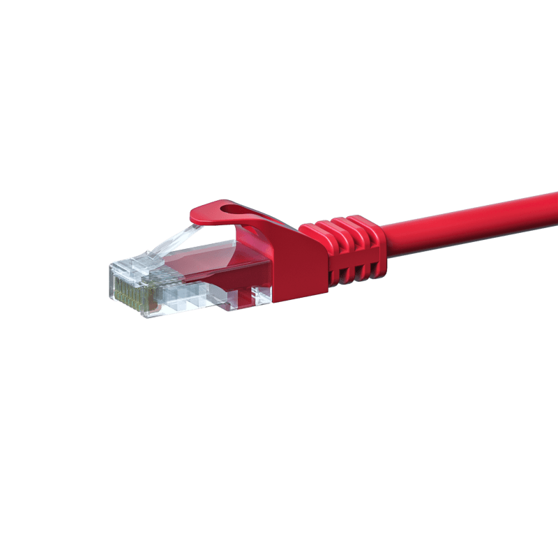 CAT5e UTP patchkabel 1,50m rød - CCA