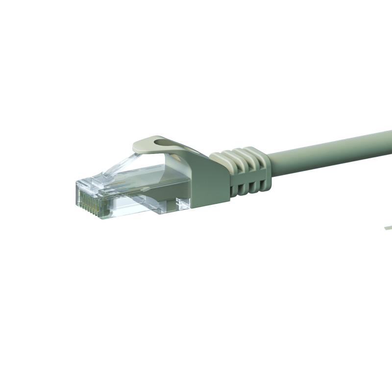 CAT6 UTP patch kabel 10m grå - CCA