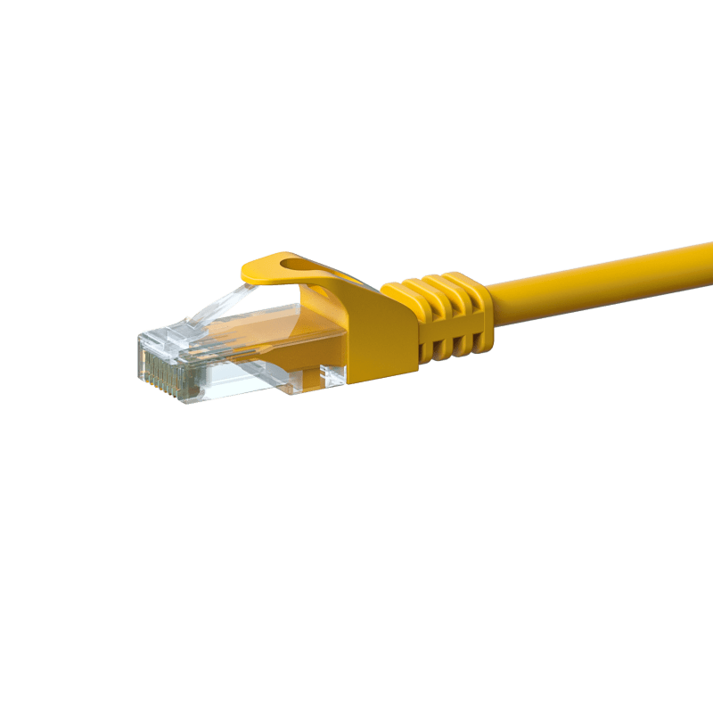 CAT6 UTP patch kabel 3m gul - CCA