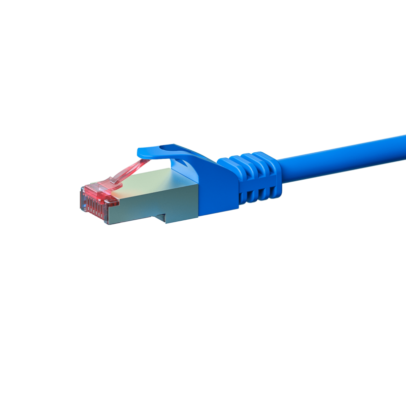CAT6 S/FTP (PIMF) patchkabel 15m blå