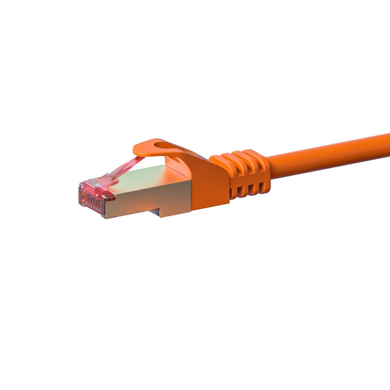 CAT6 S/FTP (PIMF) patchkabel 30m orange
