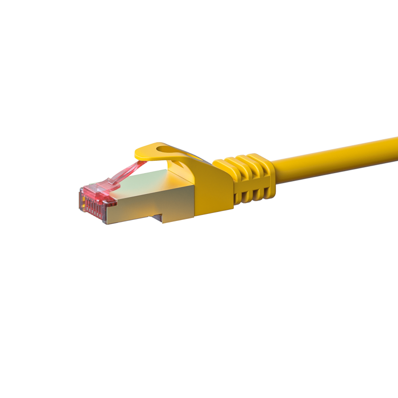 CAT6 S/FTP (PIMF) patchkabel 30m gul