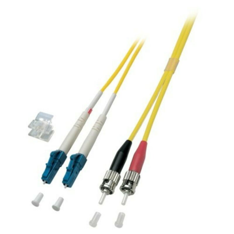 OS2 duplex fiberoptisk kabel LC-ST 0,50m