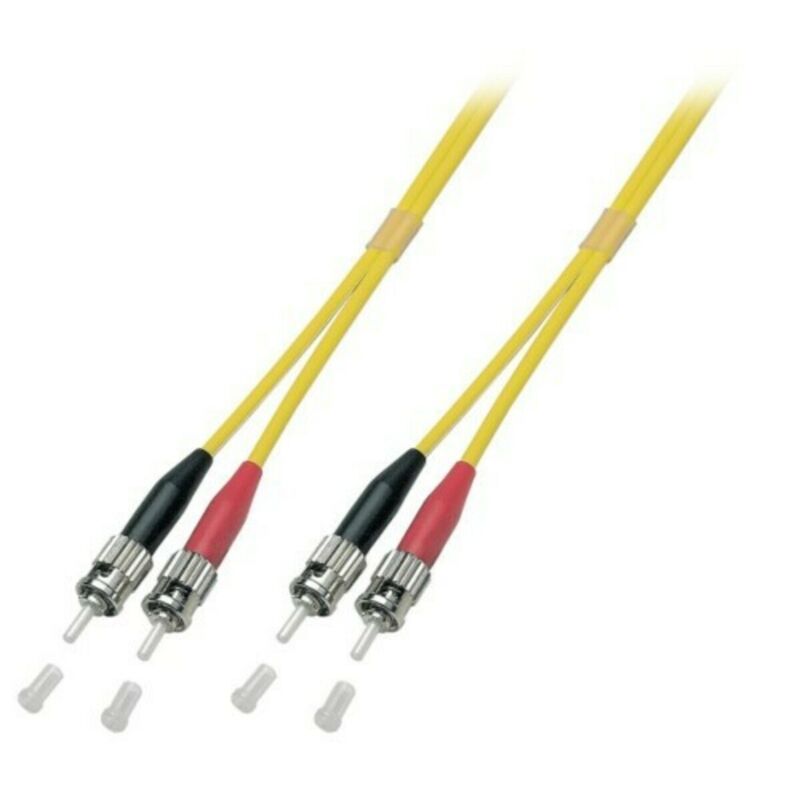OS2 duplex fiberoptisk kabel ST-ST 2m